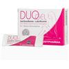 SANITPHARMA Duogel - Gel Lubrificante e Deodorante Per L' Igiene Intima Delle Donne 12 Buste Monodose Da 4 Ml.