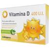 METAGENICS Vitamina D 400 UI - Integratore alimentare utile alle ossa 84 Compresse gusto lime