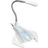 GielleService MICROFONO GAMING MARS MMICW da tavolo con collo flessibile USB