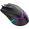 GielleService MOUSE GAMING Unykach Nova M244 con illuminazione RGB 6400 dpi - 5 pulsanti