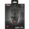 GielleService MOUSE GAMING TRUST GXT 101 Gav 4800 dpi Illuminazione LED