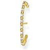 Thomas Sabo orecchino da donna orecchini singoli a perno pietre bianche argento sterling 925 H2155-051-14