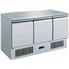 AMITEK Saladette - N. 3 porte - cm 136.5 x 70 x 85 h