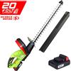 BAKAJI Tagliasiepi Elettrico a Batteria Litio 20V Sega Tagliabordi Decespugliatore