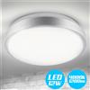 BAKAJI Plafoniera LED Rotonda 12W Luce Bianca 4000K Naturale Lampada Soffitto 29,5cm