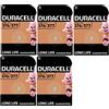 Duracell 5X Duracell 376/377 SR626 SR626SW Con Ossido D'Argento (5 Blister Da 1 Batteria) 5 Pile