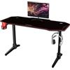 GielleService TAVOLO GAMING MUVIP PRO900 XL in Fibra di Carbonio con Illuminazione RGB