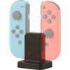 GielleService Base di ricarica Konix Mythics per 2 Joy-Con Nintendo Switch