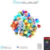 Homcloud Catena luminosa decorata Smart Tuya WiFi con 66 perle a Led RGB-IC 10 metri Homcloud
