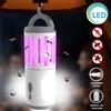 BAKAJI Zanzariera Elettrica Lampada Torcia LED Campeggio Anti Zanzar Batteria Litio USB