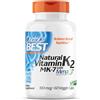 Doctor's Best, Natural Vitamin K2, MK-7 con MenaQ7, 100mcg, 60 Capsule vegane, Testato in Laboratorio, Senza Glutine, Senza Soia, Vegetariano
