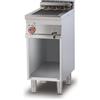 LOTUS Griglia elettrica contact professionale - Cottura diretta - cm 40 x 70,5 x 90 h