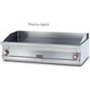 LOTUS Fry top professionale elettrico - Piastra rigata al cromo - cm 120 x 70,5 x 28 h