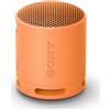 Sony Cassa Bluetooth Wireless Portatile colore Arancio - SRSXB100D