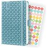 SIGEL J3112 Jolie Agenda settimanale 2023, hardcover, 9,5 x 15 cm, 174 pagine, azzurro