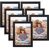 EXYGLO Cornici Foto, Cornice 13x18, Cornici Multiple da Parete e Tavolo Set 7