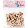 ARK 100 Mini mollette di Legno (Naturale) con Arca di Noè Craft