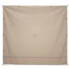 Gazelle Tents Gazelle GAZL-GA104 - Gazebo impermeabile con tre pannelli antivento in marrone deserto (tenda non inclusa)