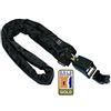 Hiplok HOME GOLD, Lucchetto a catena, Unisex, ALL BLACK, Circonferenza di chiusura 150 cm