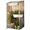Verdemax Serra Buganvillea - senza ripiani - 100 x 170-190 cm - PVC - verde-trasparente - Verdemax (unità vendita 1 pz.)