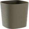 TeraPlast Vaso quadrato Capri - 13 L - sabbia - TeraPlast (unità vendita 1 pz.)
