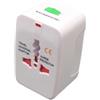 MKC Adattatore da viaggio universale - bianco - MKC Melchioni (unità vendita 1 pz.)