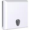 MAR PLAST Dispenser asciugamani EColored piegati a Z-C - 29 x 10,5 x 30,5 cm - adamello white - Mar Plast (unità vendita 1 pz.)