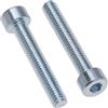 Keple Viti a Testa Cilindrica M6 Classe Strenght Sleel 8.8 (Quantità da 25) Zincato Esagonale Brugola Filettati Fasteners Cilindrico Heavy Duty Certificato Standard DIN912 (6mm x 16mm)