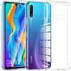 Kokio Crystal Clear Cover per Huawei P30 Lite con 2 Pezzi di Vetro Protettivo,Cover Protettiva in Silicone TPU Trasparente Morbido Ultra Sottile,Anti-Ingiallimento Antigraffio