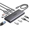 UGREEN Revodok Pro 210 Docking Station USB C 10 In 1 Doppio HDMI 8K30Hz 4K60Hz Hub Adattatore Type C Ethernet Gigabit PD 100W Lettore Schede SD TF Compatibile con MacBook Air M2 M1