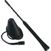 FanPaYY A282 Antenna dell'automobile 18cm Raku 2 Antenna radio dell'antenna del tetto per V-W Golf 4 5 6 7 Pa-ssat Lupo Polo 6R Au-di A6 Opel Corsa Astra Ford Focus Seat Sko-da