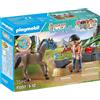 PLAYMOBIL 71357 MANISCLACON CON CAVALLO
