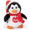 TRUDI 55474 PELUCHE PINGUINO VESTITO DA BABBO NATALE