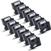 Labelwell 12x Nastro per Etichette Compatibile per Dynmo D1 45013 S0720530 12mm x7m D1 Nero su Bianco, per Dynmo LabelManager 160 280 210D 360D LM160 LM210D LM280 LM360D Labelpoint 100 150 200