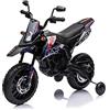 TOYSCAR Moto Elettrica Bambini Aprilia RX Mini Moto Cross 3 Ruote Moto Bambini Motore Elettrico 12V Moto Per Bambini 1-4 Anni Luci Led Sospensioni A Molla TOYSCAR (BLUE-NERO)