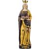 DRW Figura Regina Santa Elisabetta in resina dipinta a mano 10 x 10 x 30 c