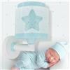 Dalber lampada applique da parete per bambini Baby Dreams Stelle Blu