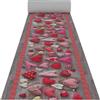 Italian Bed Linen PASSATOIA MADE ITALY con stampa digitale, Hearts 50 x 50 cm
