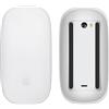 kwmobile Custodia Silicone Mouse Compatibile con Apple Magic Mouse 1/2 Cover - Antipolvere - Case Morbida - Semitrasparente trasparente matt
