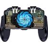 Ozkak Mobile Controller con Fan Ventola Raffreddamento, Joystick Smartphone Trigger 6 Finger Gamepad L1 R1 L2 R2 per PUBG COD Compatibile con Telefono Cellulare iPhone iOS Android