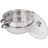 VENTION Vaporiera Acciaio Inox, Couscoussiera, Vaporiera 24 cm Induzione,  Acciaio Inox 3 Strati : : Casa e cucina