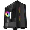 Deepcool Case DeepCool Mini Tower M-ATX M-ITX Argb Nero [R-CC360-BKAPM3-G-1]