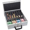 Wedo 150100837 Universa Cassetta Contanti, 355 x 275 x 100 mm, Grigio