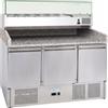 FORCOLD Banco pizza 3 porte - Vetrina - cm 140 x 70 x 145.5 h