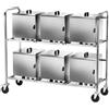 FORCAR Carrello cassette termiche - Allacciamento elettrico - cm 155 x 61 x 132h