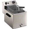 D.L. SERVICE Friggitrice elettrica - Capacità lt 7 - Cm 27 x 42 x 32 h