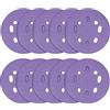 Trend Dischi abrasivi Zirconium 125mm Random Orbit 60 grana, AB/125/60Z, Confezione da 10