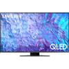 SAMSUNG QE50Q80CA Samsung Series 8 TV QE50Q80C QLED 4K, Smart TV 50 Processore Neural Quantum 4K, Dolby Atmos e OTS Lite, Carbon Silver 2023