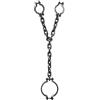 Boland 00614 - Grillo per prigioniero, per mani e collo, circa 100 cm, prigioniero, accessorio o decorazione per Halloween, festa spaventosa, carnevale, festa a tema