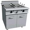 D.L. SERVICE Cuocipasta a gas - Capacità Lt 40 + 40 - cm 80 x 90 x 85 h